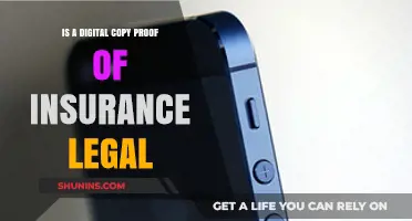 Is a Digital Copy of Insurance Proof Legally Valid?
