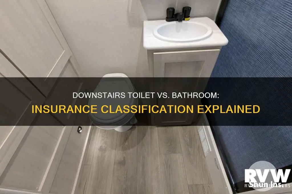 is a downstairs toilet classed as a bathroom for insurance