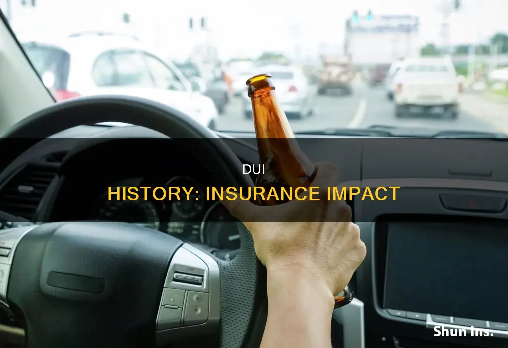 is a dui carried over insurance