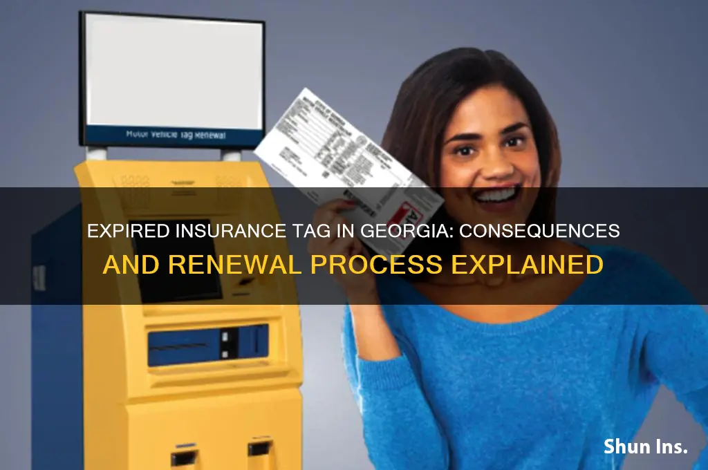 is a expired tag in insurance georgia
