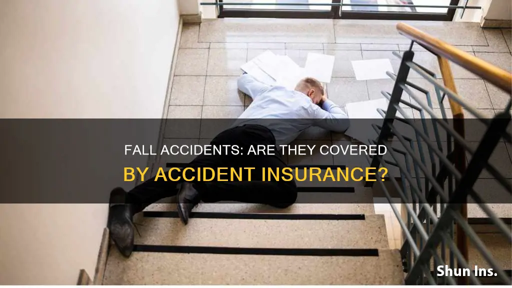 is a fall considered an accident for accident insurance