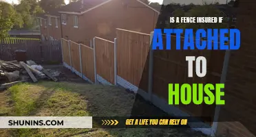 Fence Attached to House: Insured?