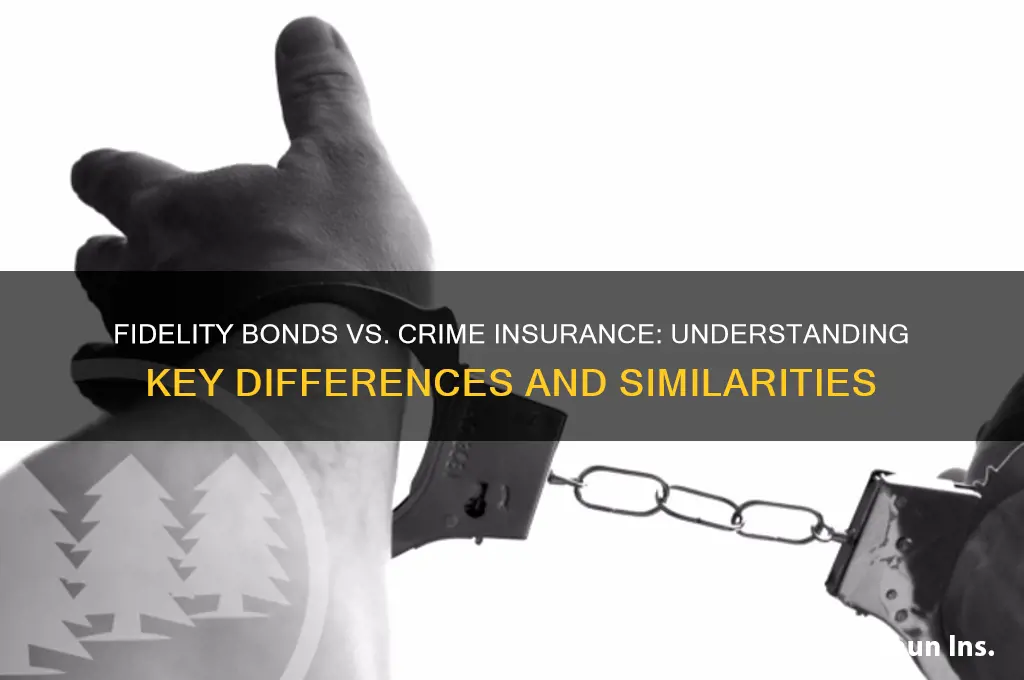is a fidelity bond the same as crime insurance