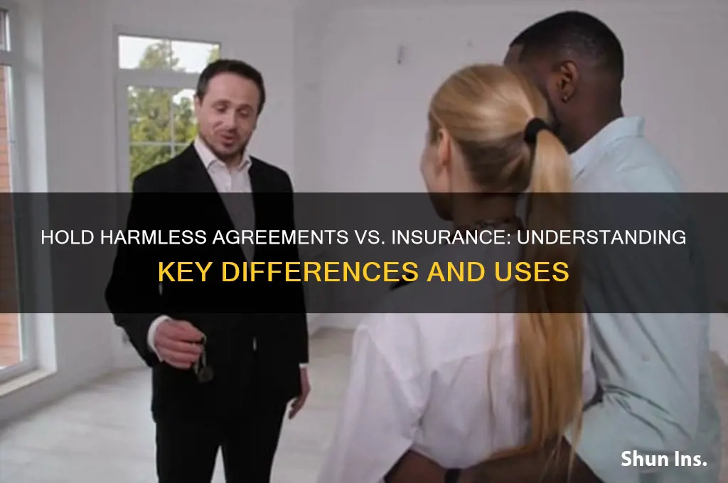 is a hold harmless agreement the same as insurance