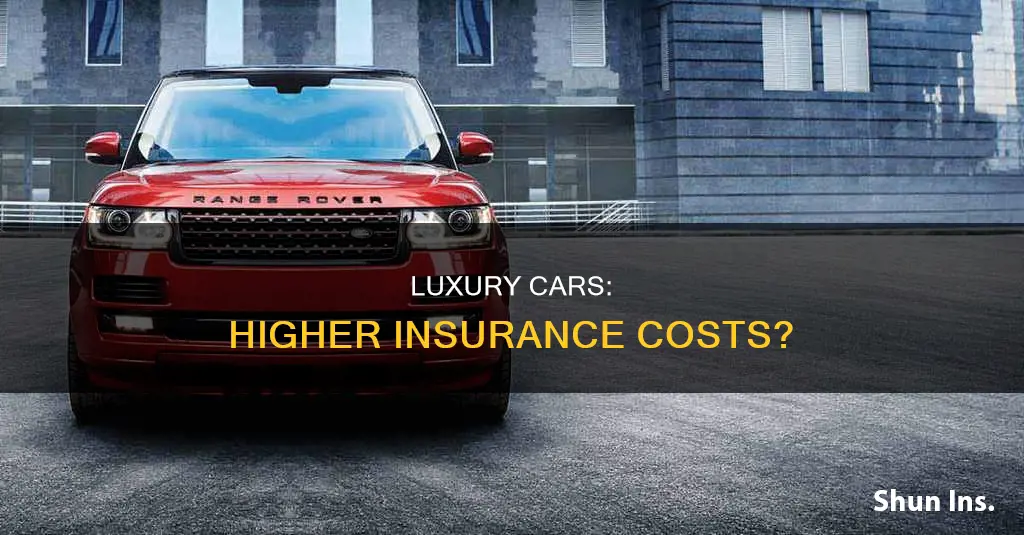 is a luxury vehicle more to insure