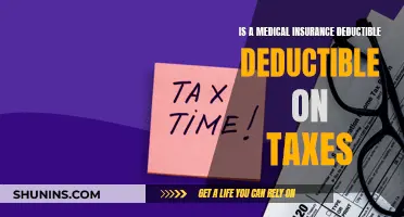 Medical Insurance Deductible: What's Tax Deductible?