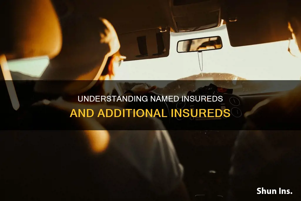 is a named insured different than additional