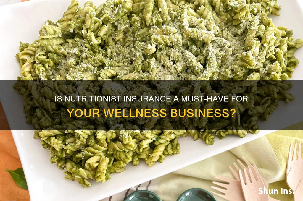 is a new nutritionist insurance