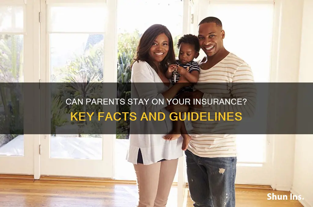 is a parent on insurance