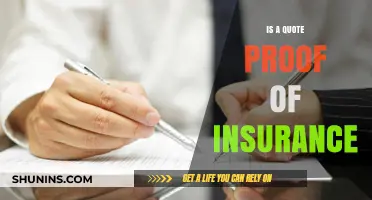 Is a Quote Proof of Insurance? Understanding the Key Differences