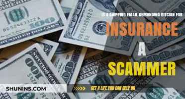 Shipping Email Demands Bitcoin for Insurance: Scam Alert or Legit?