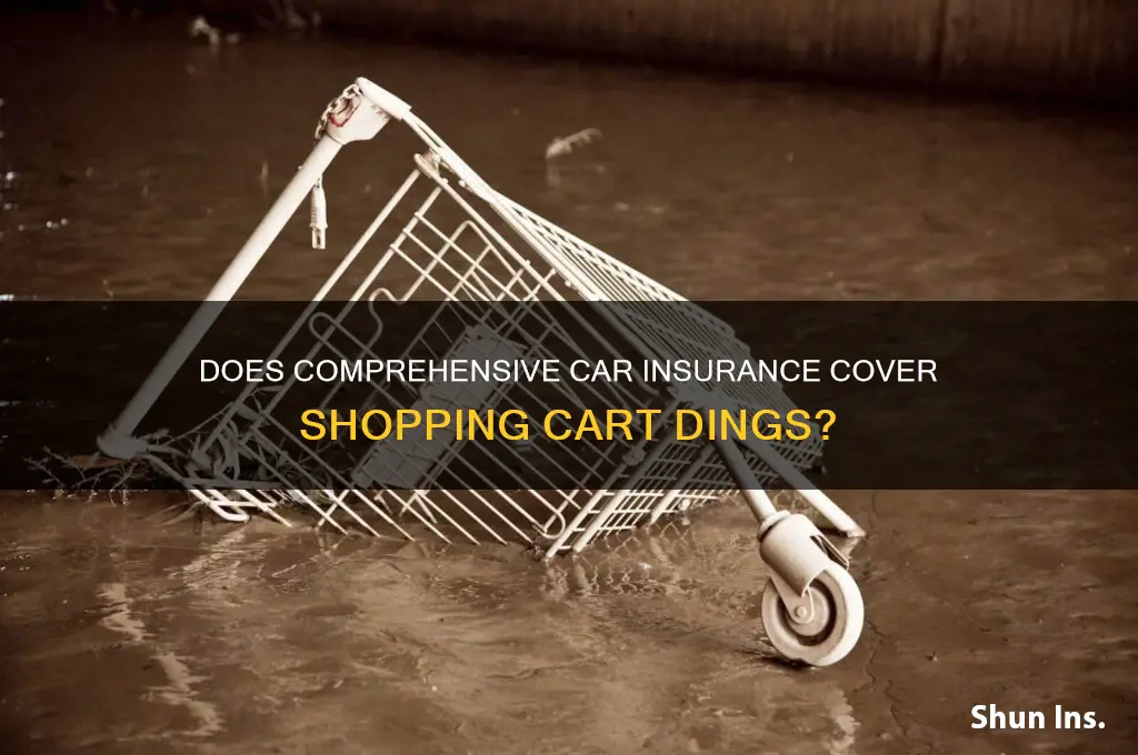 is a shopping cart ding comprehensive insurance