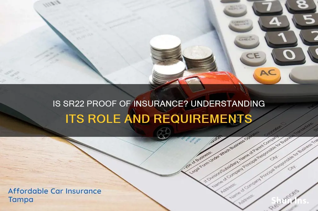 is a sr22 proof of insurance