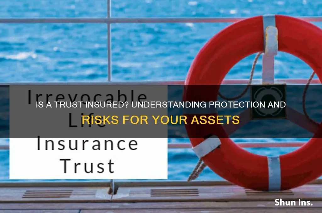 is a trust insured