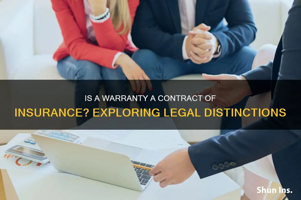 is a warranty a contract of insurance