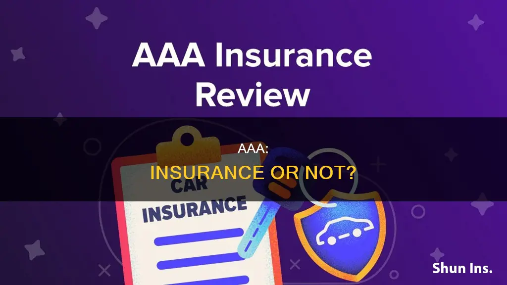 is aaa considered insurance