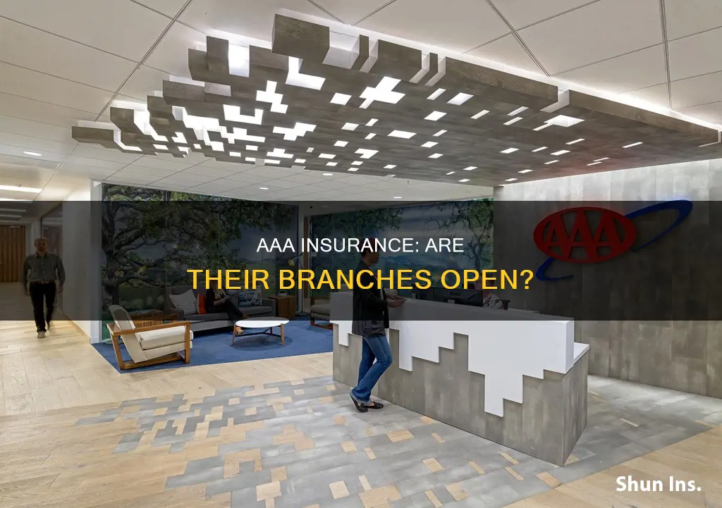 is aaa insurance open