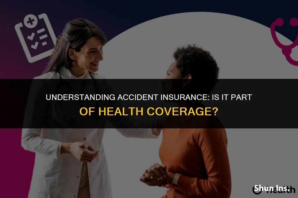 is accident insurance considered health insurance
