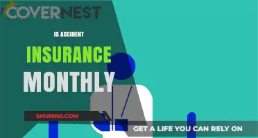 Accident Insurance: Monthly or One-Time Payment?
