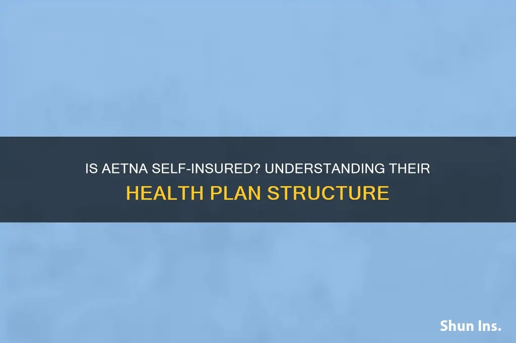 is aetna self insured