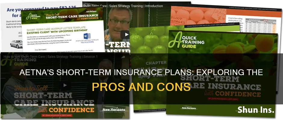 is aetna short term insurance