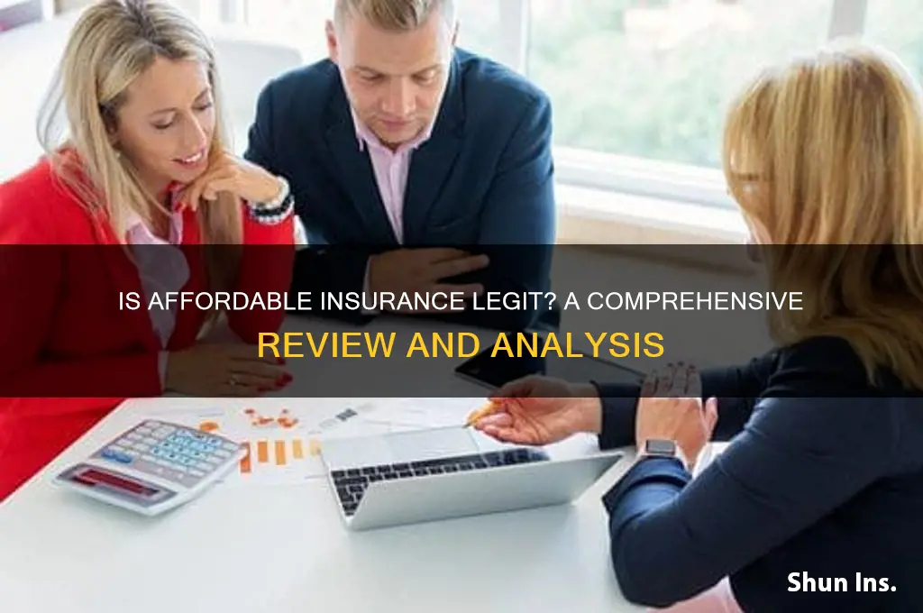is affordable insurance a legit insurance compnay