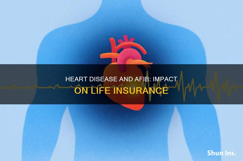 is afib considered heart disease for life insurance