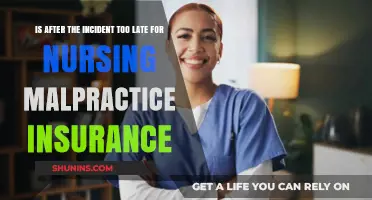 Is Nursing Malpractice Insurance Still an Option After an Incident?