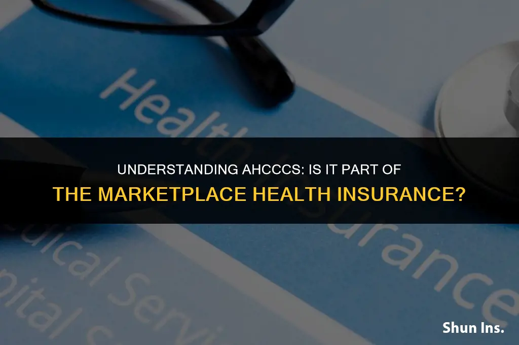 is ahcccs part of the marketplace health insurance