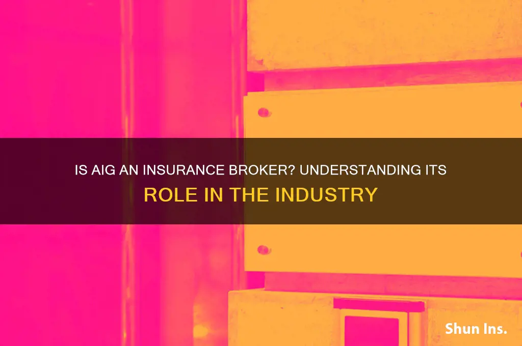 is aig an insurance broker