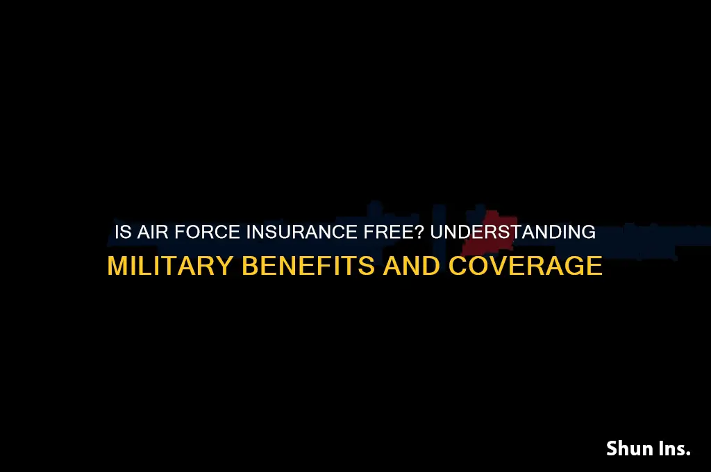 is air force insurance free