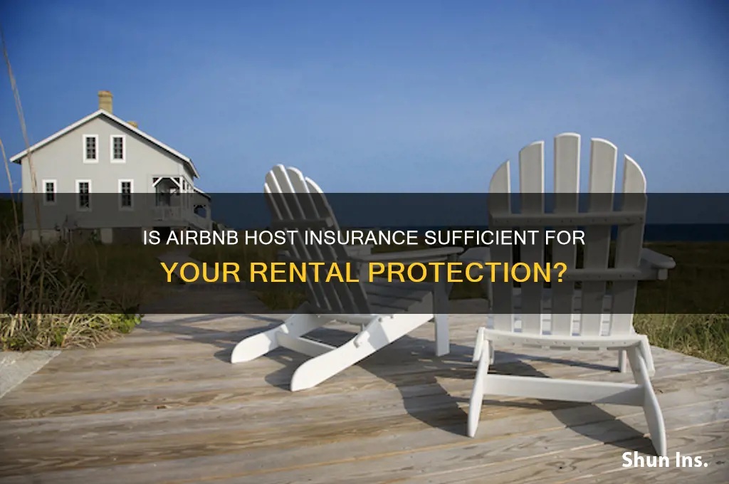 is airbnb host insurance enough