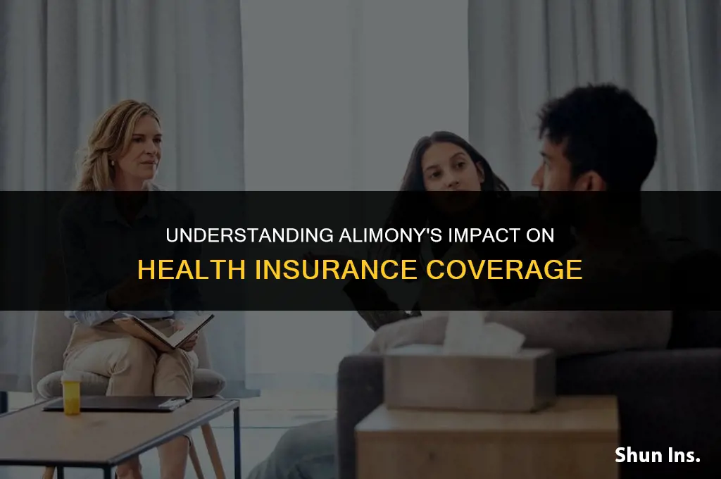 is alimony considered income for health insurance
