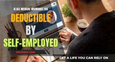 Self-Employed Tax Deduction: Medical Insurance Claims
