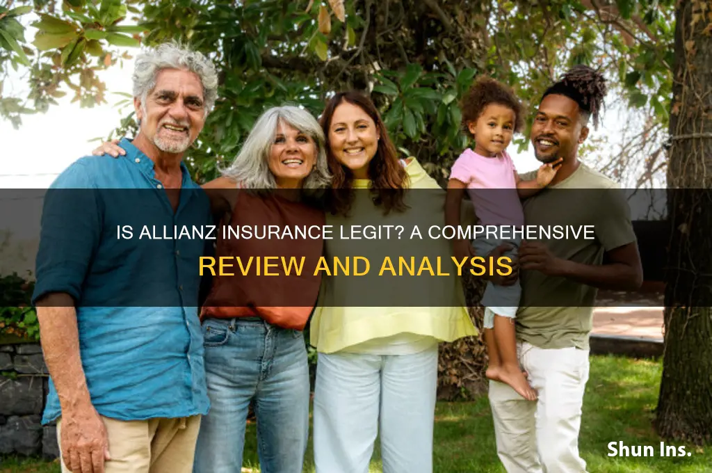 is allianz insurance legit