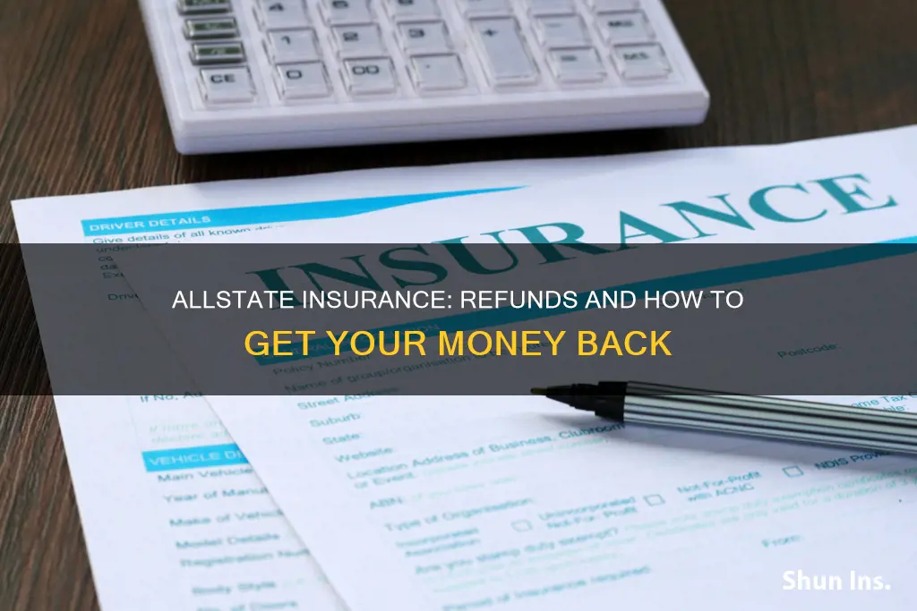 is allstate insurance giving money back