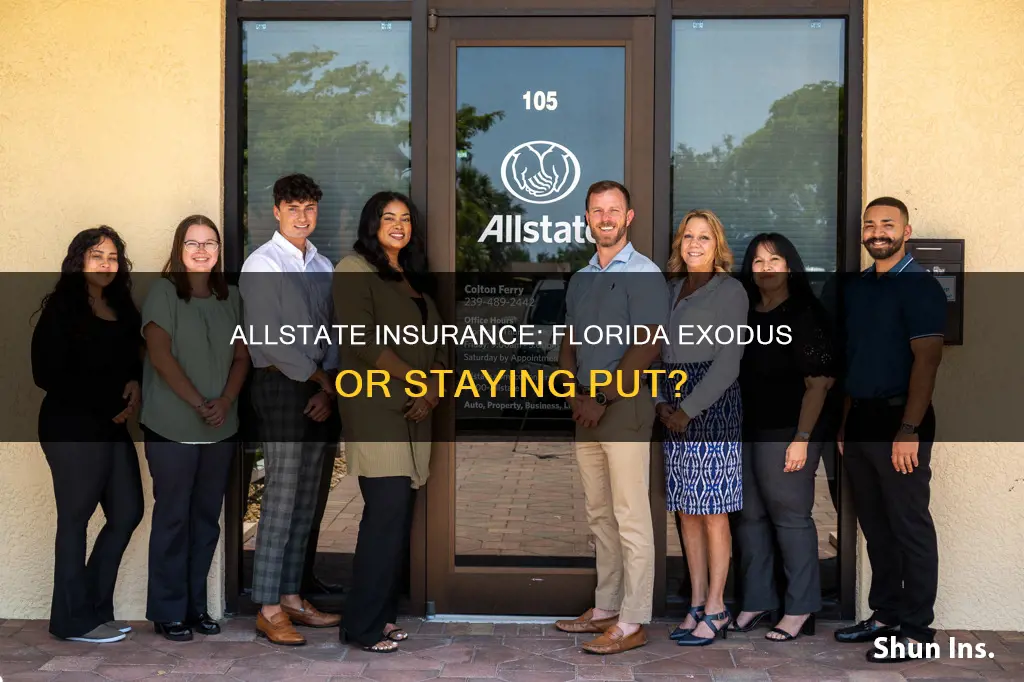 is allstate insurance leaving florida