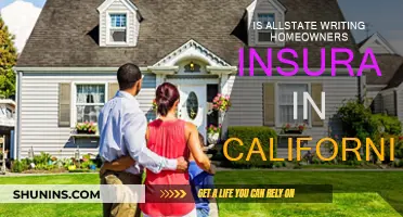 Allstate's Home Insurance: Available in California?