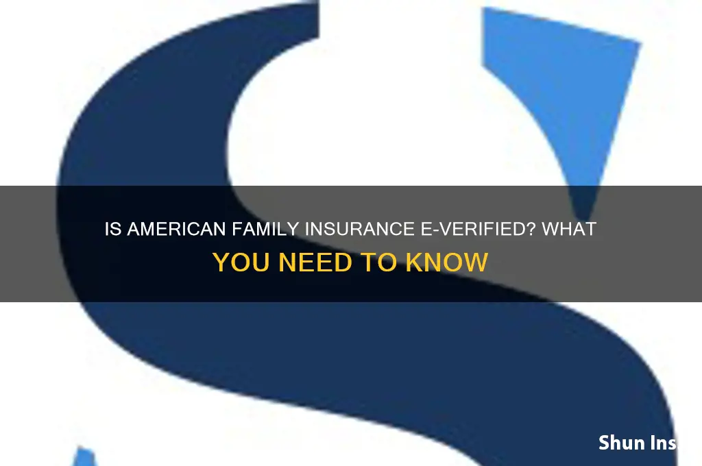 is american family insurance e-verified