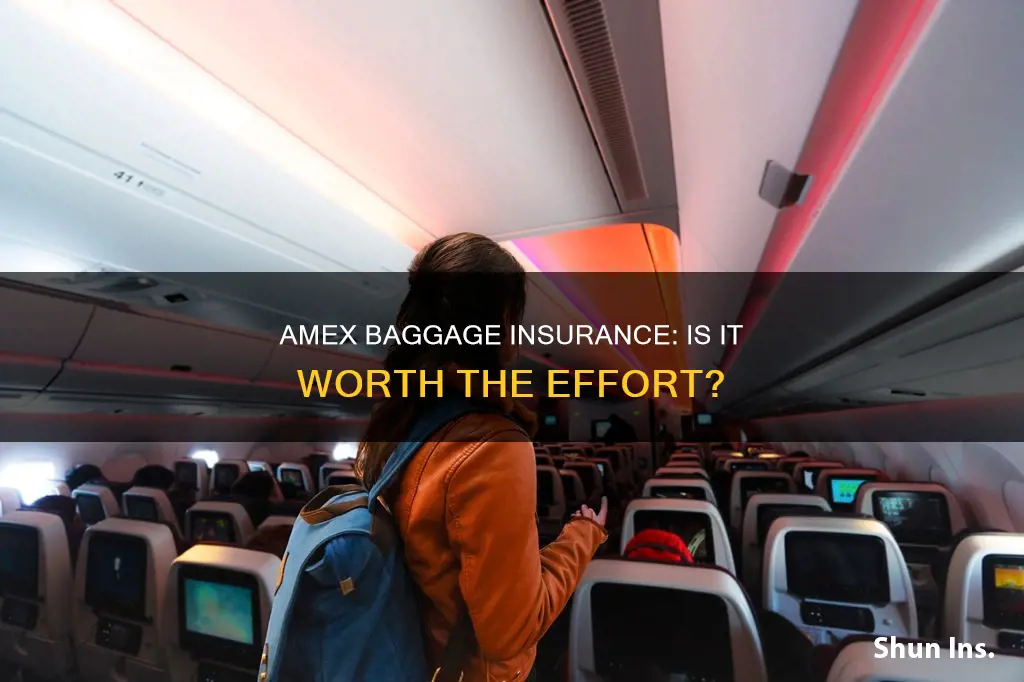 is amex baggage insurance worth it