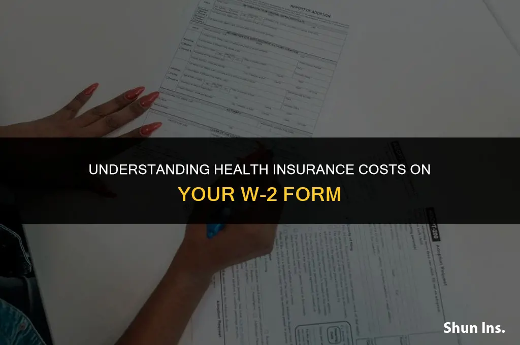 is amount of health insurance paid on w2