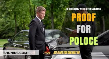Email Insurance Proof: Is It Valid for Police Verification?