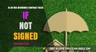 Unsigned HOA Insurance Contracts: Validity and Legal Implications Explained