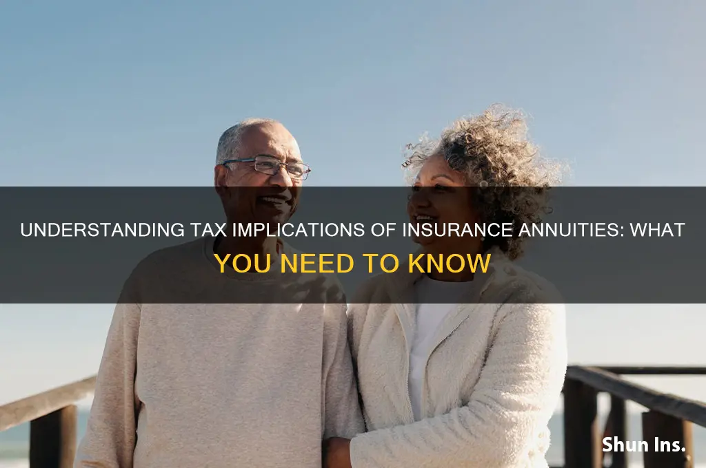 is an insurance annuity taxable