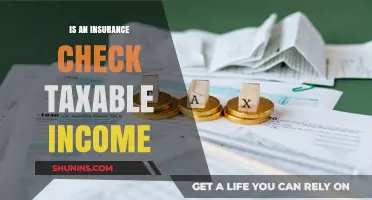 Insurance Claims: Are Checks Taxable Income?