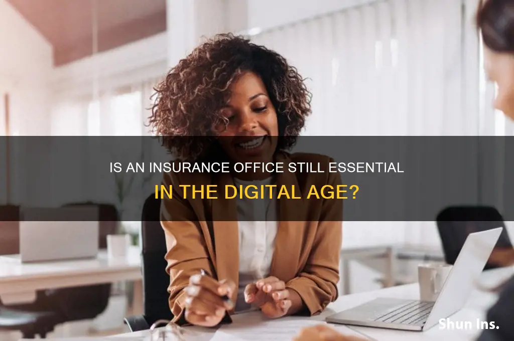 is an insurance office essential