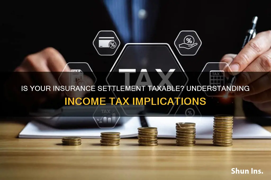 is an insurance settlement taxable as income