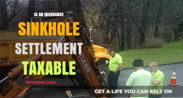 Are Insurance Sinkhole Settlements Taxable? Understanding Your Financial Obligations