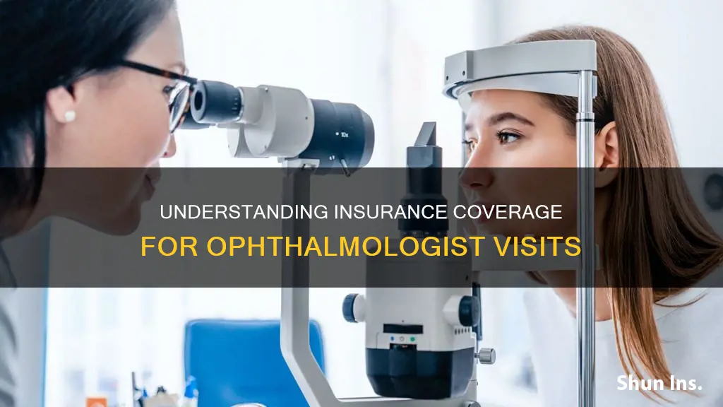 is an opthalmologist contracted through medical or vision insurance
