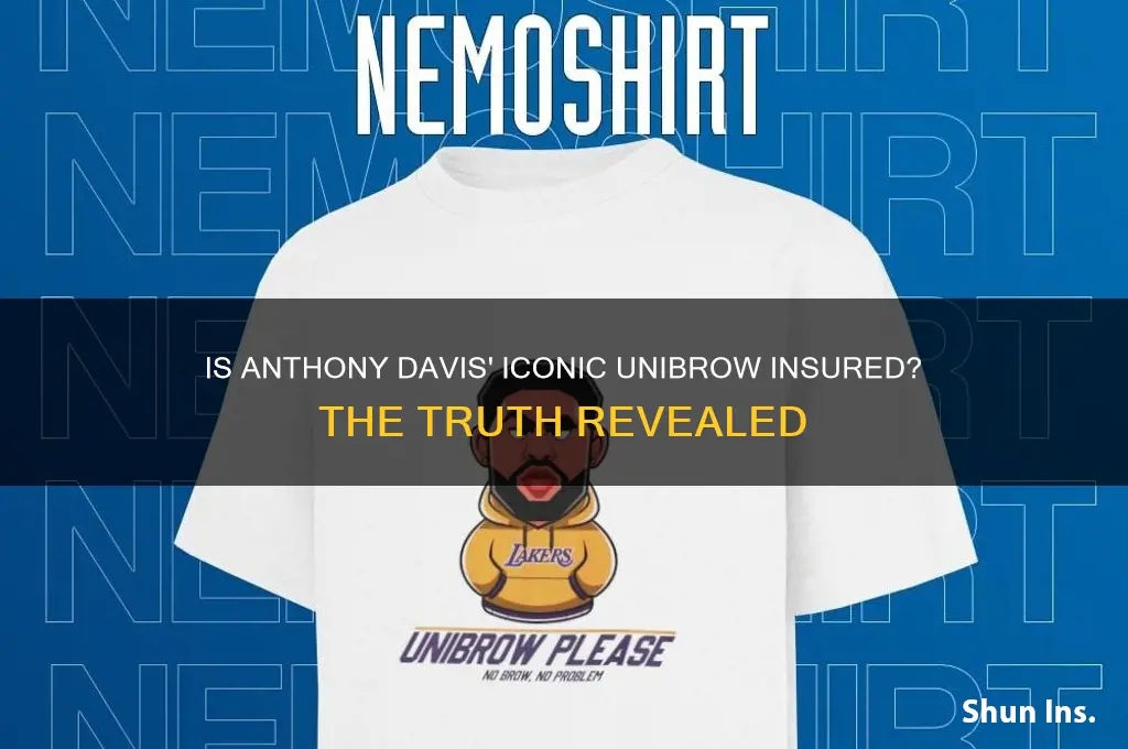 is anthony davis unibrow insured